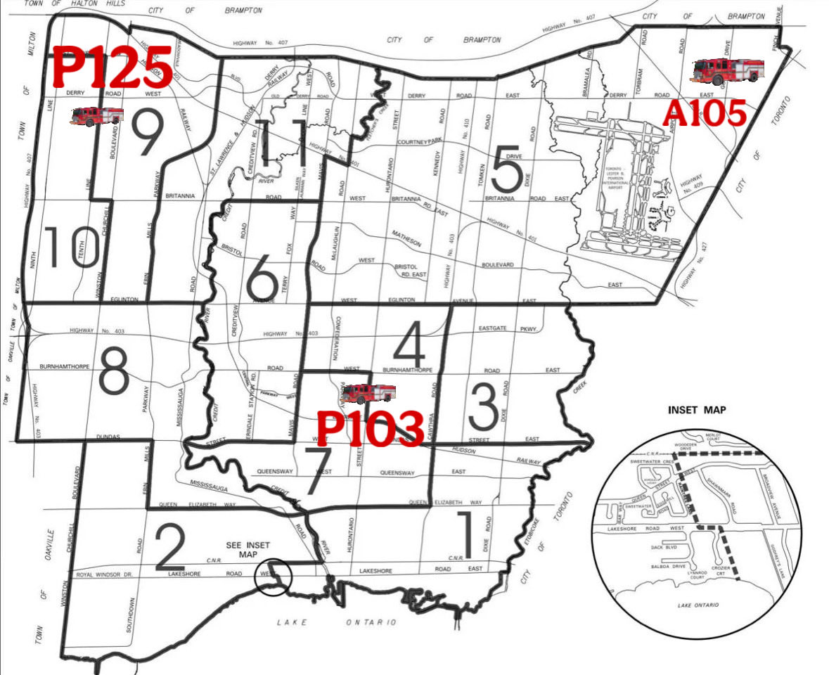 IAFF1212's tweet photo. 🚨 3 FIRE TRUCK OUT OF SERVICE TODAY DUE TO STAFFING SHORTAGES🚨

Every truck taken out of service means fewer resources available when emergencies happen. Residents deserve to know when frontline emergency response capacity is reduced.

This is about your safety.

#Mississauga https://t.co/yAUnYxJuIp