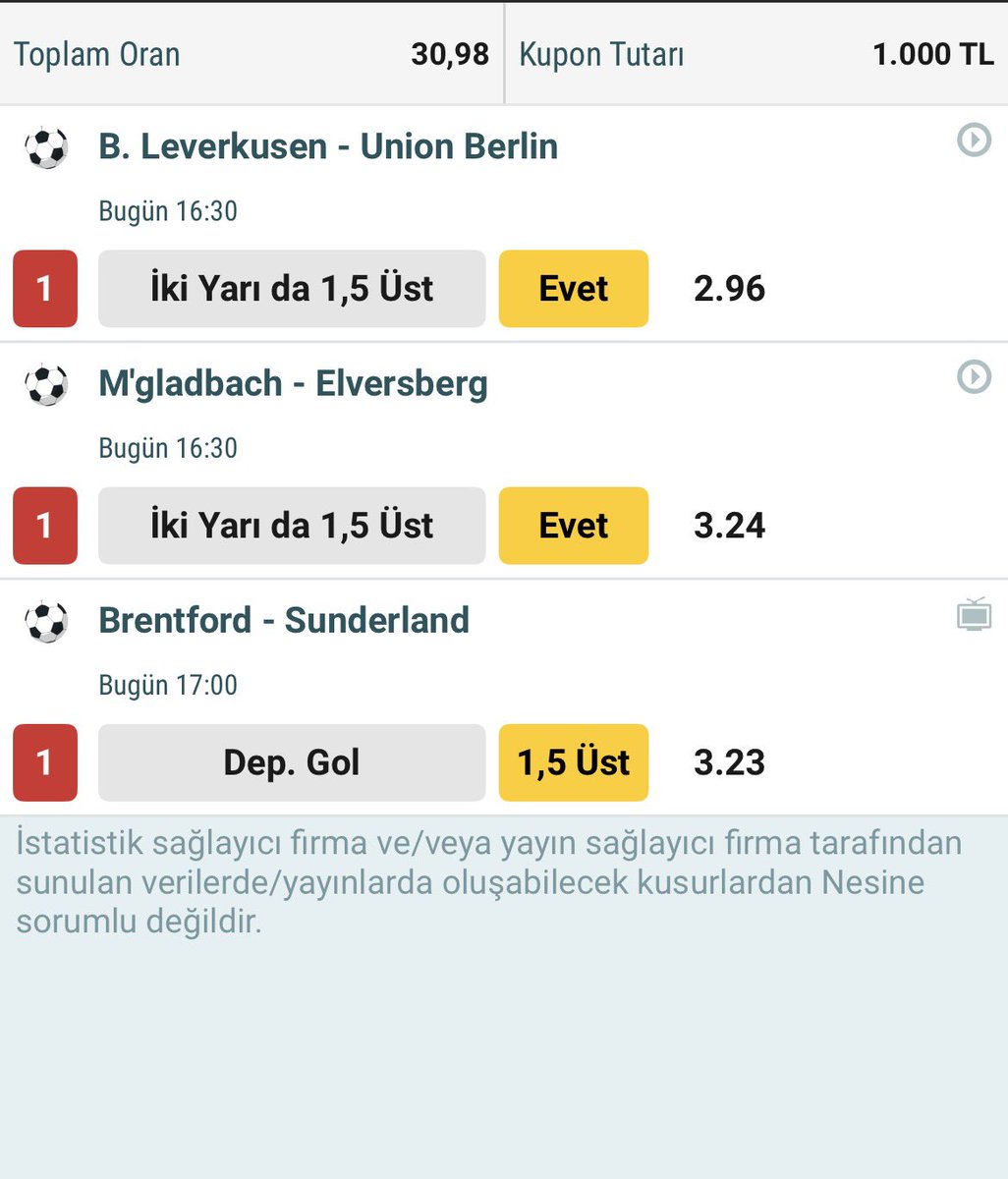 macnabzi1's tweet photo. Şu kuponu oyna sonra dua et bana

#bahis #kupon #iddaa https://t.co/drMQbVXPbY
