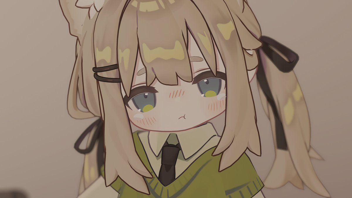 Xea_vv's tweet photo. ...かまってくれないから怒ってるの！！ https://t.co/QtRl1TICPv