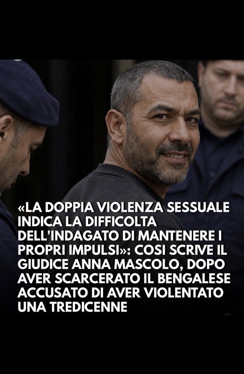 Mikfinoallafine's tweet photo. MALEDETTA ... SOLO QUESTO SI PUÒ DIRE PER CHI SCARCERA ASSASSINI CONSAPEVOLMENTE
LEI É COMPLICE MA SI NASCONDE DIETRO UNA TOGA
LA MAGISTRATURA ROSSA CHE NON SI TOCCA NASCOSTA NELLA LORO LOBBIE DORATA DIFESA DALLE ZECCHE IDEOLOGICHE
QUESTA L ITALIA D OGGI
#annamascolo #muscolo https://t.co/Fgjv41nm9i