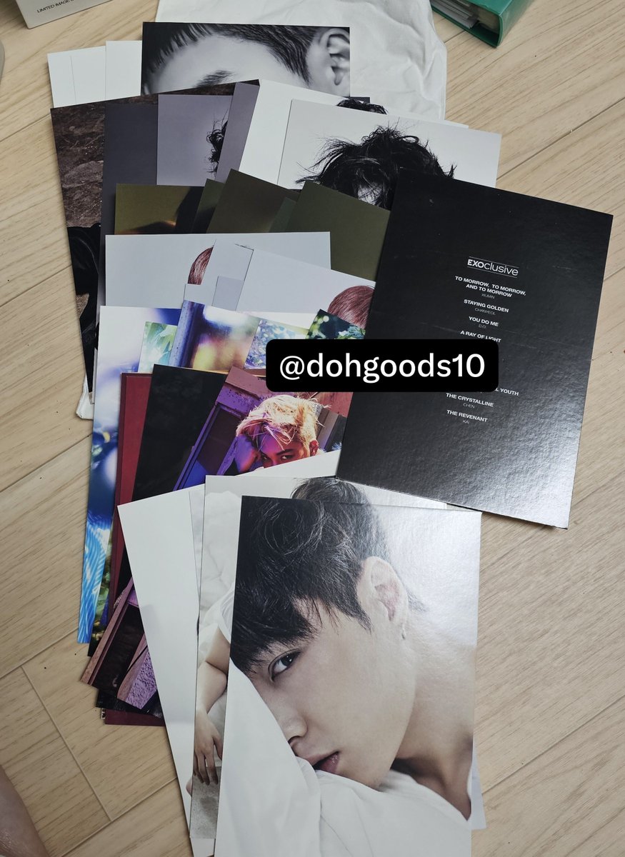 dohgoods10's tweet photo. 엑소 exo 더블유 코리아 W 엑소클루시브 엽서 세트 양도 sell exoclusive postcard set(without chen)

디오 D.O. 카이 kai 수호 suho 레이 Lay 찬열 PCY 세훈 sehun 시우민 xiumin 백현 BBH 

외부 천 색바램 오염 있음
배송비 별도 4.0

디엠 또는 옾챗 주세요
DM or
https://t.co/IYtCpmpDJy https://t.co/dpXAdVh1Dq