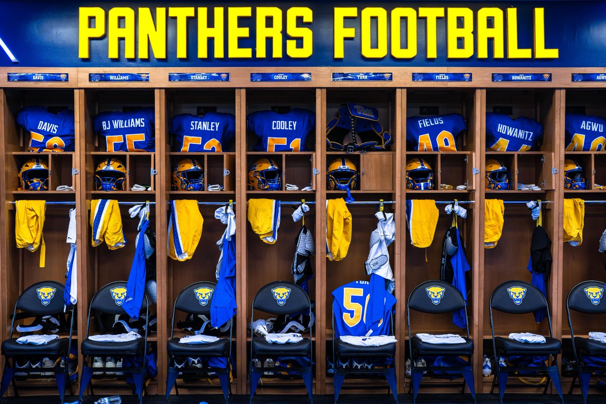 Pitt_FB's tweet photo. Year 137 of Pitt Panther Football 🔵🟡 https://t.co/9tBzl37wvS