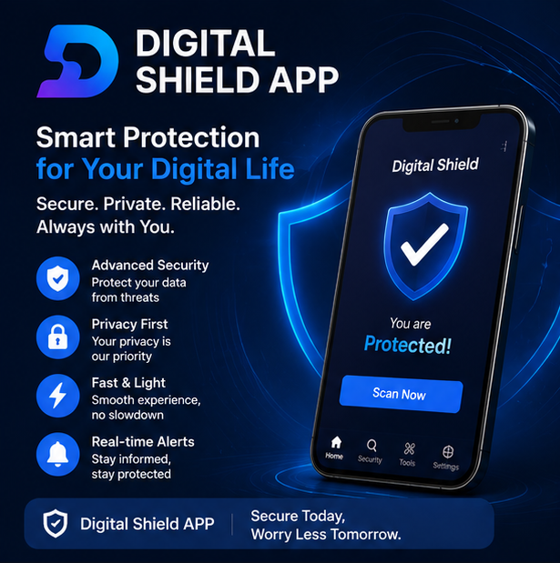 sheer25006's tweet photo. Digital Shield APP is built for a safer, confident digital life 🔐 Protect your data and privacy with security scanning, app lock, Wi-Fi protection, junk cleaning, and real-time alerts. Keep your digital tools secure wherever you are. #DigitalShield #Security every day. https://t.co/2yKsBoMqqo