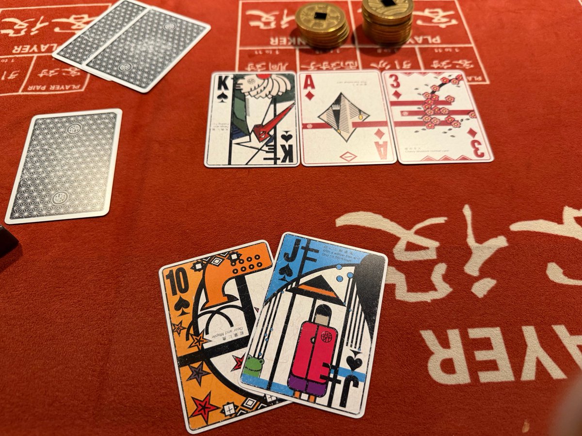 gamingbar_BonJo's tweet photo. ポーカー　開帳ー！！！ https://t.co/Fq8Bh620cC