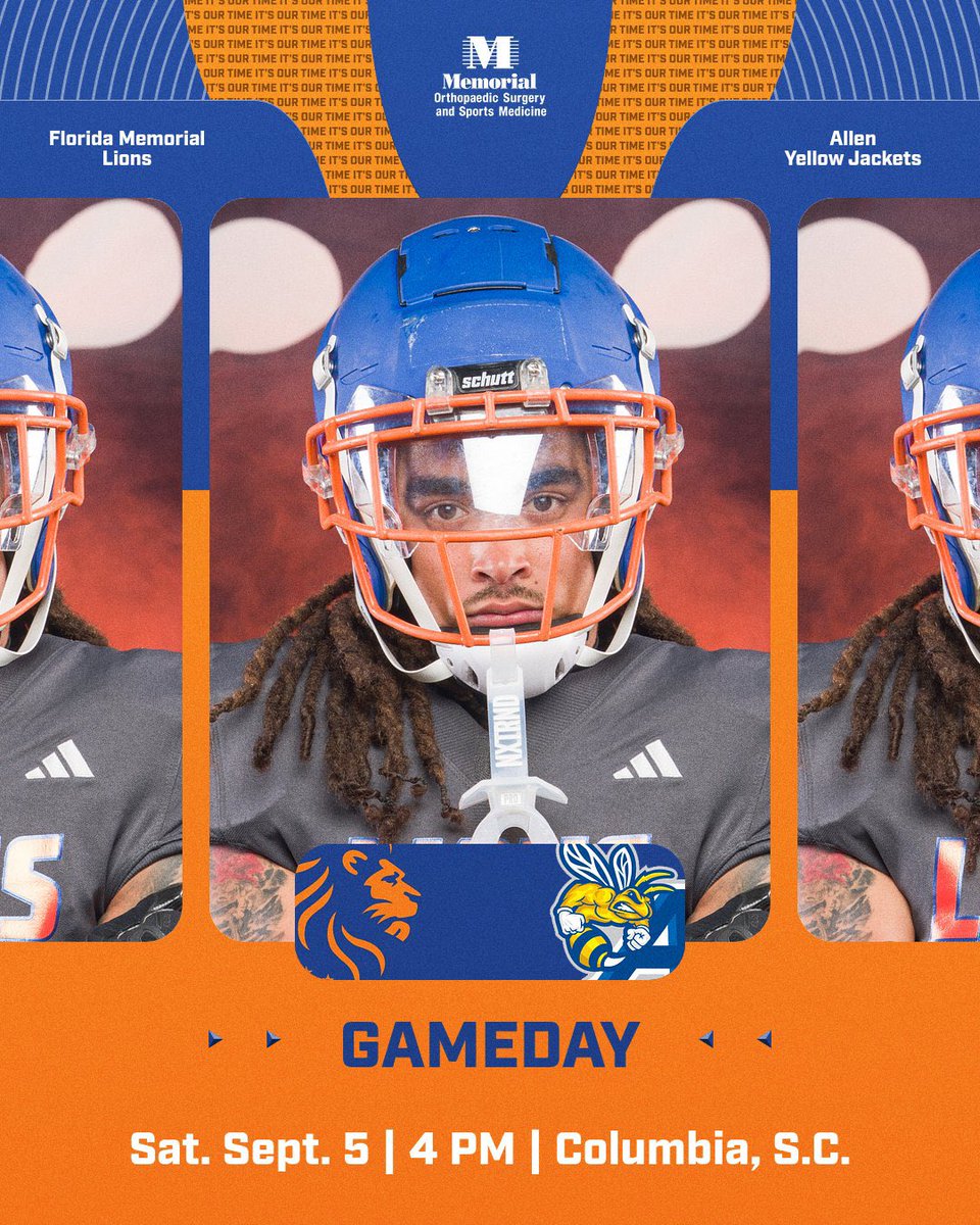 GoFmuLions's tweet photo. #LIONNATION it’s GAMEDAY in South Carolina! 🚨
#fmu #hbcu #TheSunStandard #ItsOurTime 🦁🏈 https://t.co/RiwqCw3uzx