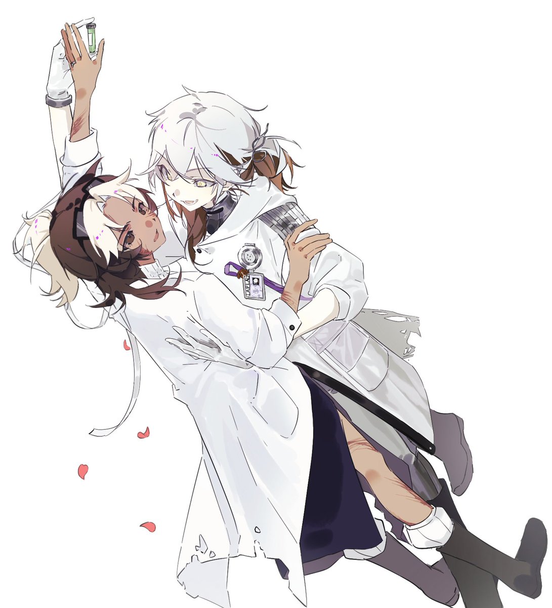 medpocs's tweet photo. ∇﹒🪷 #yumetwt > ✿﹕୨🍵୧﹒

'Our never-ending dance... <3'  𝜗𝜚˚⋆

☘️ c: 界冢奈奈 ���⊃ ★ ⸝⸝₊˚ #mednare https://t.co/5aQiqOYAXj