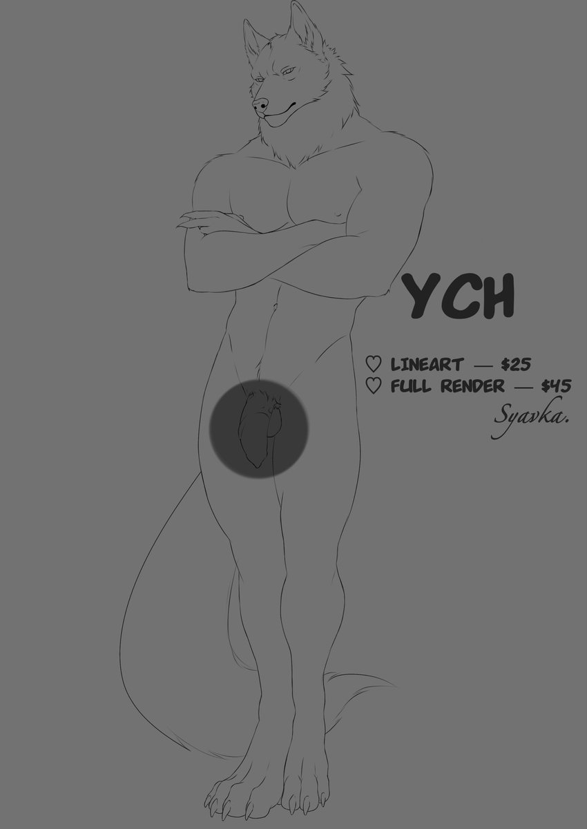 Syavkazk's tweet photo. Hi!
I’m opening YCH commissions

You can choose between:
♡ LINEART — $25
♡ FULL RENDER — $45

Your character will be drawn in this pose and style.
Payment is made through Boosty. 
If you’re interested or have any questions, feel free to DM me! https://t.co/RG903N0cWh