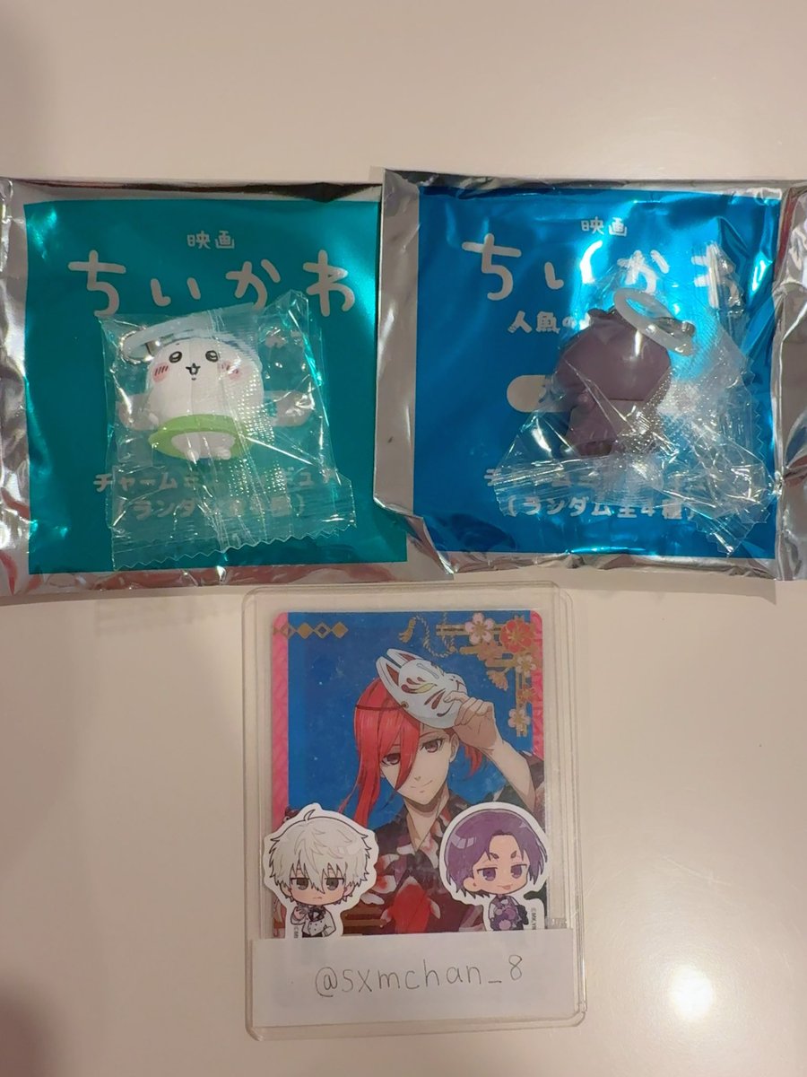 sxmchan_8's tweet photo. 【交換】ちいかわ 映画 特典 めじるしチャーム

譲→ハチワレ.フタバ

求→セイレーン

新宿手渡しまたは郵送。
1:1での交換希望。
よろしくお願いいたします🍀 https://t.co/9aNrQ8nmHU