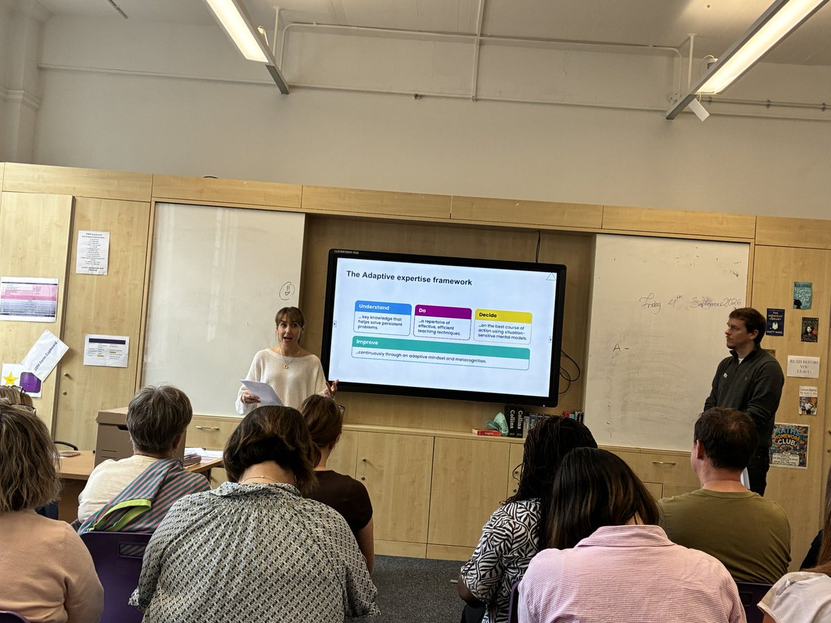 NathanielRSwain's tweet photo. Have loved attending #rEd26 London today. Highlight 1/ —> seeing @SCottinghatt and @mradamkohlbeck on their new book with @HughesHaili 👏👏👏 https://t.co/EcYVu8vmJE