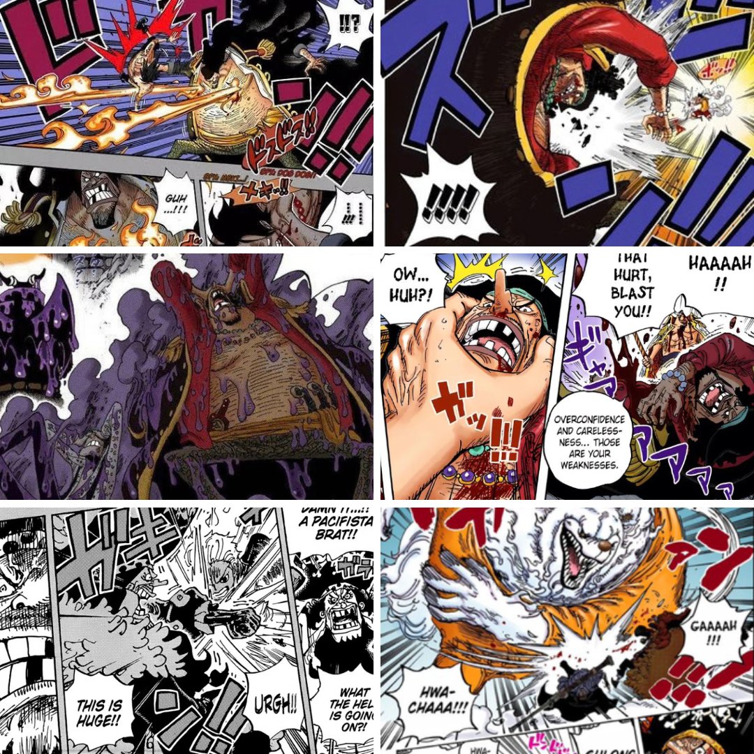 FoudubusTV_'s tweet photo. OUI, Barbe Noire a été mis plusieurs fois en difficulté ! Mais c’est pas inhabituel pour un antagoniste final de shōnen. Là où les autres représentent des paliers dans l’évolution de Luffy, Barbe Noire, lui, suit sa propre progression en même temps que celle de Luffy. #ONEPIECE https://t.co/8bmflzEEJ8