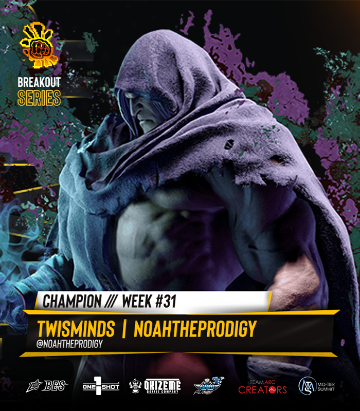 BreakoutES's tweet photo. π« Breakout Series: #StreetFighter6 #31
Congratulations to @NoahtheProdigy!!!
π
Your BES Top 8:
@Lazyboredom / @NYCTristan_ / Beast_o / @ibeballinfr / @Tinkysenpai / @Obidoee / Shadowforce
ποΈ Special Thanks to:
@TeamKhrisPlays, & @Cujo_Kate
#BreakoutSeries https://t.co/BrDJy3JAwu