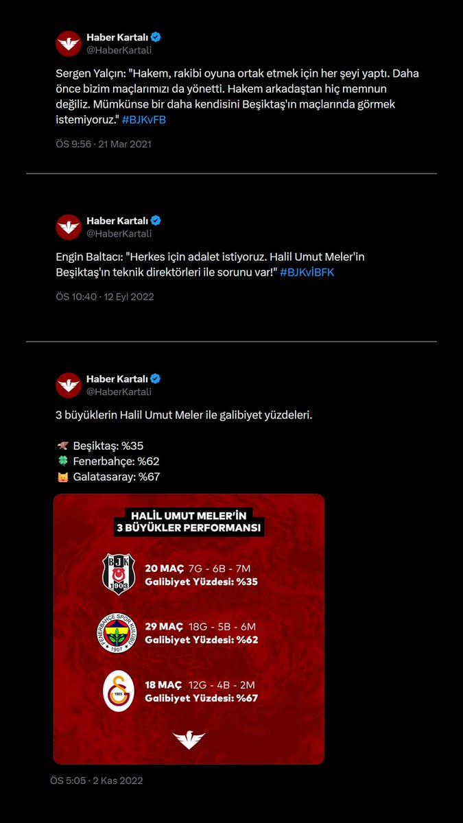HaberKartali's tweet photo. Beşiktaş taraftarı, #AdilYönetMeler etiketiyle Halil Umut Meler'e uyarıda bulunuyor.

#FBvBJK https://t.co/a3AdnAeuZe
