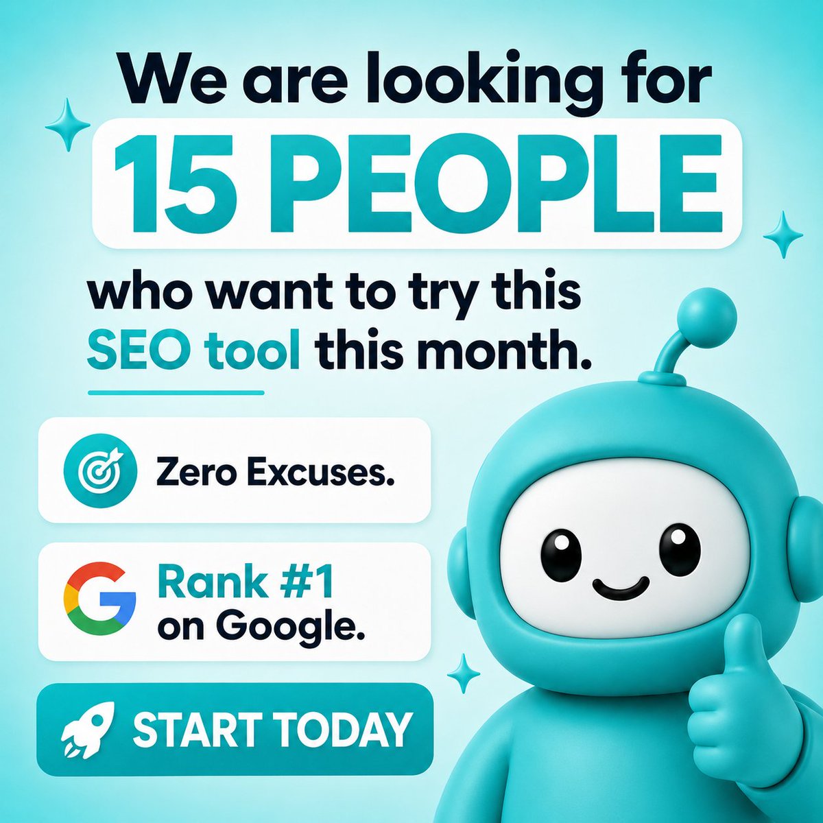 tryboraseo's tweet photo. We’re looking for 15 businesses that want to put SEO on autopilot.

Bora finds the keywords, writes the content, optimizes it and publishes it to your site.

You just watch the traffic grow.