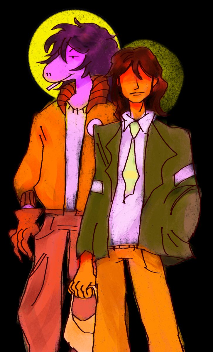 2yvavi's tweet photo. #discoelysium #deltarune 
+2 Susie *truly* trusts you. https://t.co/uo5ixh9SCa