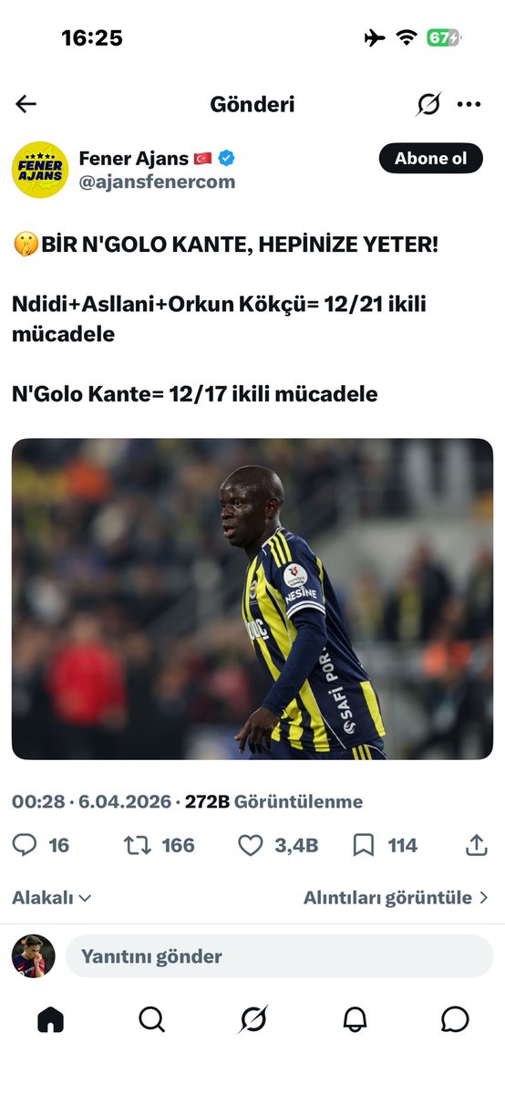 enes6347ky's tweet photo. @spordepormedya Kante >en büllük taş https://t.co/azepywk3Ay