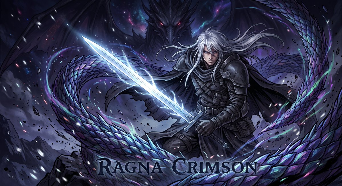 VictorGdixit's tweet photo. Si hay un anime de fantasía oscura que no te da tregua este año, ese es Ragna Crimson. Vamos a repasar algunos datos curiosos y detalles de su brutal propuesta ⚔️🐉 🧵👇 #VGDmaraton #VGDdatos https://t.co/raziUlgHlg