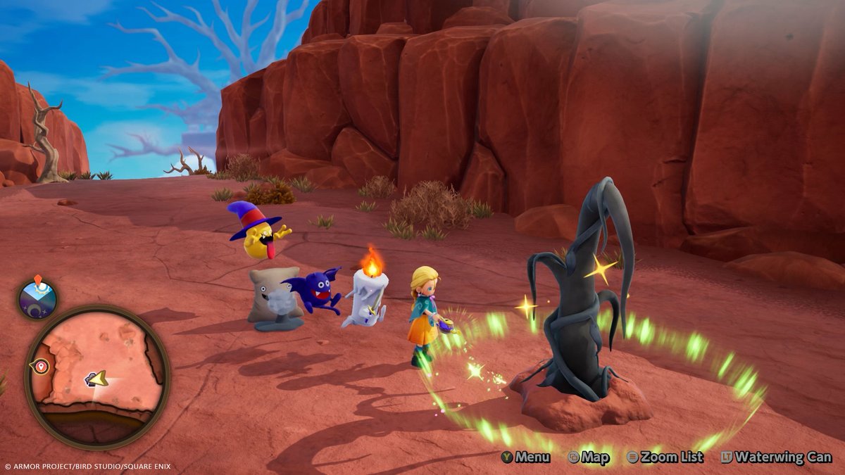 DragonQuest's tweet photo. Use the Waterwing Can to restore withered Roots of Creation and Parched Lifebuds in Dragon Quest Monsters: The Withered World.

Revive them to unlock Zoom points, heal and synthesize monsters, earn useful benefits, and even uncover rare monsters hiding in suspicious places. https://t.co/iL3eupezsc