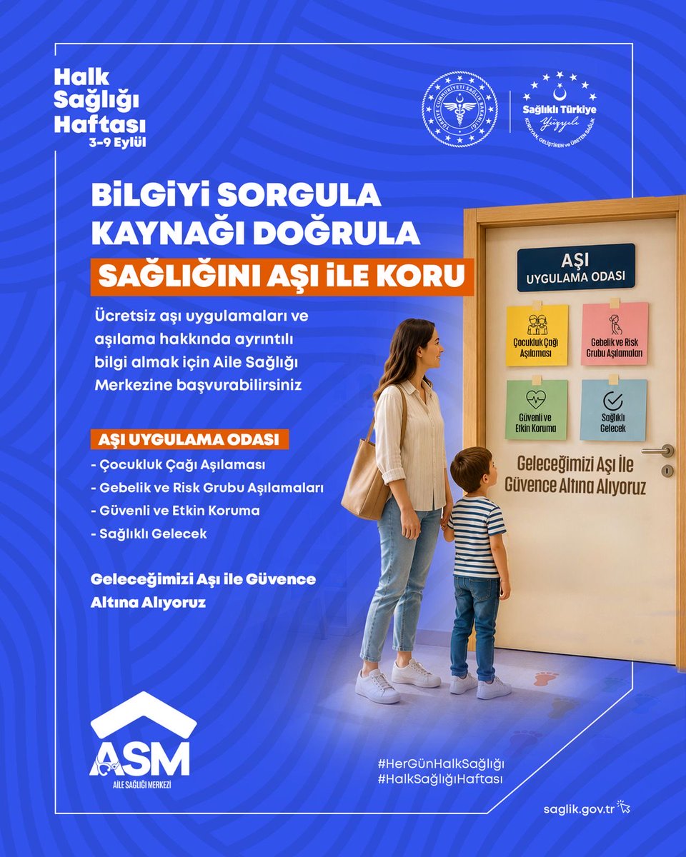 cayirovailcesm's tweet photo. #HalkSağlığıHaftası #AşıİleKoru #DoğruBilgi #SağlıkOkuryazarlığı #SizeEnYakınHekiminizAileHekiminiz https://t.co/JaQZ2tUTnJ