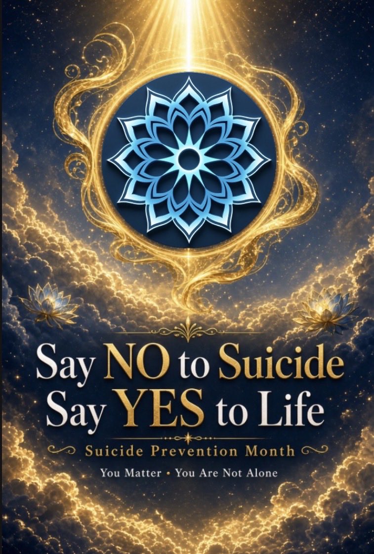 SuiLife_'s tweet photo. September is National Suicide Prevention Month, a time to remember something profoundly important:

Suicide prevention is not just about saving a life. It is about reminding someone that their life still has possibilities they cannot see yet. The storms pass. You’re not alone!

There are people walking among us right now carrying pain they rarely speak about. They may smile, go to work, raise families, answer the phone, and tell everyone, “I’m fine.” But inside, they may be fighting a battle no one can see.

This month, let’s change that. Let’s stop treating mental health as something we whisper about. Let’s stop being afraid to ask, “Are you okay?” 
Most importantly, let’s stop believing that asking someone about suicide will make things worse. Sometimes, simply opening the door to an honest conversation can give someone permission to finally say, “I need help.”

We don't always need the perfect words. We don't need to fix someone's life. Sometimes we simply need to stay, listen, and remind them they don't have to face the darkness alone. Because a person's worst moment does not have to become their final chapter.

If you are struggling, please know this: you are not a burden. You are not broken. You are not your pain. What you are experiencing today can change. There are people who want to help, even if your mind is telling you otherwise.

And if you know someone who is struggling, reach out. Send the text. Make the call. Sit beside them. Listen without judgment. Your presence may matter more than you will ever know.
September is not simply a month to talk about suicide.

It is a month to choose connection over isolation, compassion over judgment, conversation over silence, and hope over despair.

Because sometimes saving a life begins with one simple message:
“I'm here. You matter. And you don't have to go through this alone.”

Let's make suicide prevention everyone's responsibility because every life is worth supporting.

If you’re struggling with suicidal thoughts, you don’t have to face them alone.
Call or text 988 to connect with the Suicide & Crisis Lifeline @988Lifeline free, confidential support is available 24/7.

Your pain is real. But so is the possibility that things can change.

Stay. Reach out. Keep going. You matter. 💙