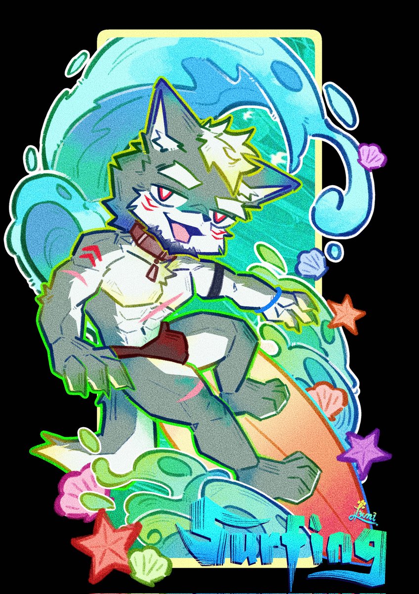 LuminousM8's tweet photo. commission: lifeguard https://t.co/33bA0ov5Sn