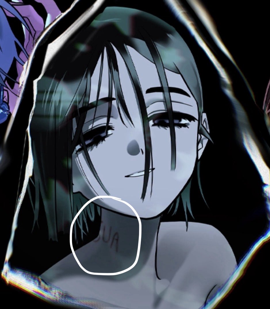 suathighs's tweet photo. now you’re telling me there’s a chance sua was carving her own name into her skin in this scene, even before the aliens put the brand on her??? holy sua new lore drop on a random saturday 😭 https://t.co/ic2PYqkx33