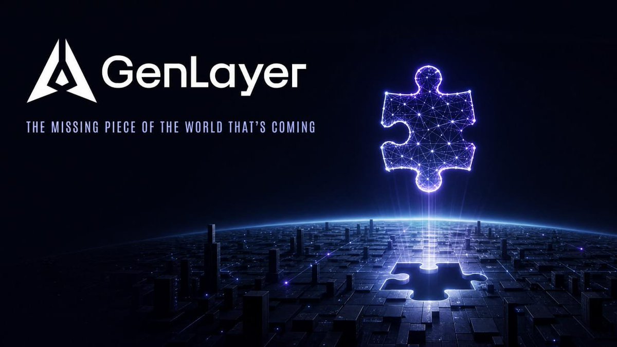 Ahmx_web3's tweet photo. The Genesis trailer made me more curious about @GenLayer than any feature list could.

One sentence did it:

"we're building a missing piece of the world that's coming."

That genuinely caught me. I rewound the video just to hear that part again.

Because if you're building a missing piece of the world that's coming, I want to know what you saw coming in the first place.

A network where LLMs can settle disagreements isn't a feature you add later. It's infrastructure you build from scratch, and infrastructure like that doesn't fit in a product page. 
That's probably why this needed a documentary and not a launch thread.

That's why Genesis is worth watching, and why this trailer specifically is the place to start.

It went out a day before Episode 1, and if you've never heard of GenLayer before, this is the cleanest entry point there is. It's not a product walkthrough. It's a series about how the idea started, why it was necessary, and how it became the network being built today.

And hearing @kstellana tell it himself changes what you take from it.

Not an agency voiceover. The person who watched an account go from $150 million to $14,000 explaining, in his own words, why that experience is the reason this exists.

For the rest of Genesis, I want the part between the problem and the solution.

What made LLM validators seem like the right answer? When did contracts need to start handling questions of meaning, not just rules?

Start with the trailer. What's the one question you want Genesis to answer?