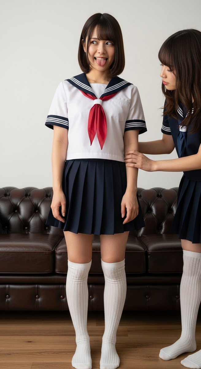 14Why88639's tweet photo. #ImageFX #白ハイソックス https://t.co/qsEJhWoXvm