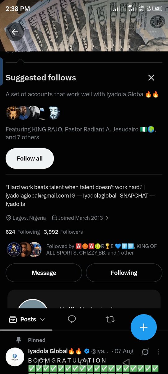 MichaelJoh399's tweet photo. @officialmoore7 @iyadolla 9166588789-opay
Michael Johnson idoko https://t.co/kcEbcaSLak