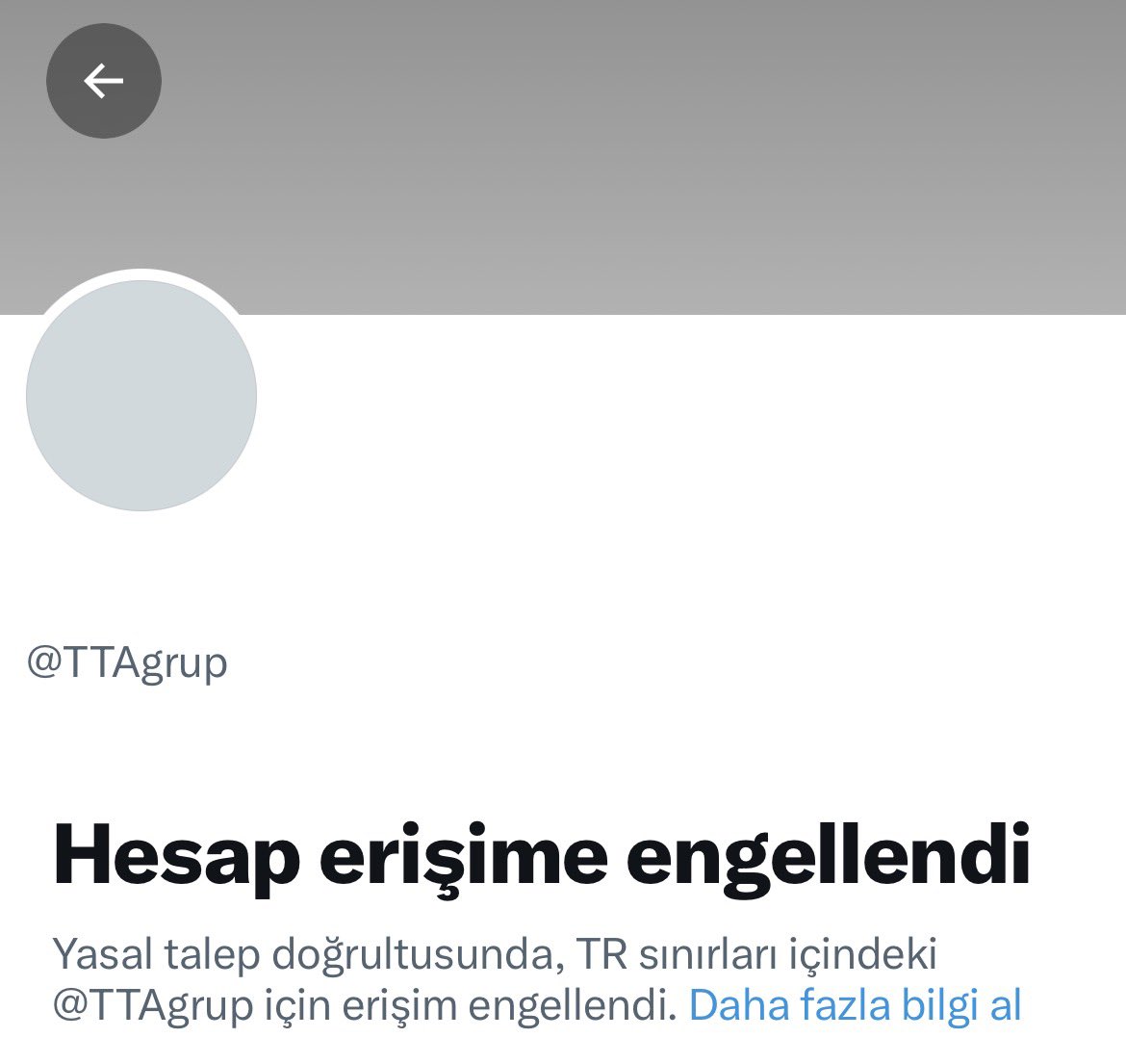 abdullahakal's tweet photo. 11 Yıldır var olan TTA Grup (@TTAgrup) X hesabı Türkiye’de erişime engellendi. 

İhanetin bir parçası olmamanın, Türk’ün hakkını savunmanın bedeli ne olursa ödemeye hazırız.

Şeref nişanesidir bizim için! https://t.co/bCLi5xdm4R