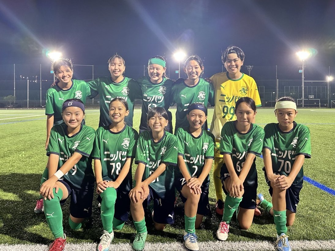 SeagullsWomen's tweet photo. 🏟️試合結果

🟢横須賀シーガルズBES
⚽️神奈川県U-15女子サッカーリーグ2部
📅2026年9月5日（土）
🕑19:10 K.O
📍横須賀リーフスタジアム
🆚日体大SMG横浜U-15 Biene Aoba(L)
 ● 1(1-4)5
🎖️中西

たくさんのご声援ありがとうございました✨ https://t.co/GSrLPwuMvi