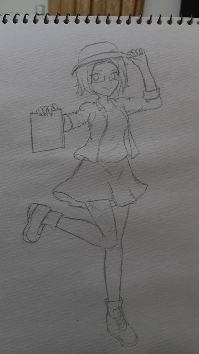 Omega405ogp's tweet photo. Received a sketch of my Pokémon oc Aubrey. From @clarajamesx  
Give her a look at https://t.co/9XNTWTLPAZ