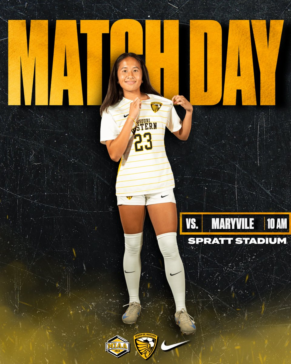 GriffonSoccer's tweet photo. Match Day ⚽️

The homestand continues vs. the Saints.

🆚 Maryville
⏰ 10 AM
🏟️ Spratt Stadium
📻 https://t.co/hjszFiwoFC
🎟️ https://t.co/Or8mqGrB2P
📺 https://t.co/jpE6zPGgR5
📊 https://t.co/hM9Ssewg2W

#GriffUp🦅🦁 https://t.co/M13MlkrPA5