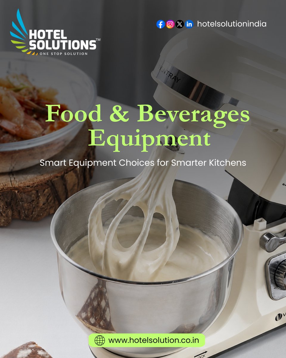 hotelsolutionsi's tweet photo. Upgrade your kitchen operations with smart, reliable, and efficient food & beverage equipment.
At Hotel Solutions, we bring industry-ready solutions designed to enhance performance, save time, and create smarter professional kitchens.
.
#hotelsolutions #commercialkitchen https://t.co/MKgVZDsDKp