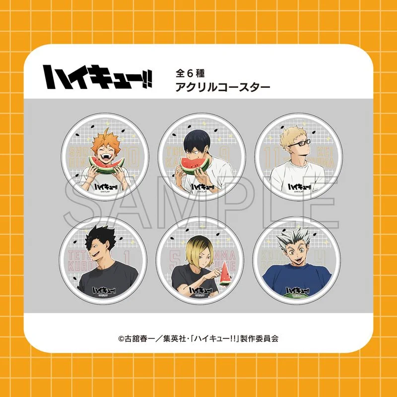 ハイキュー!! グッズ新作情報 on X: 