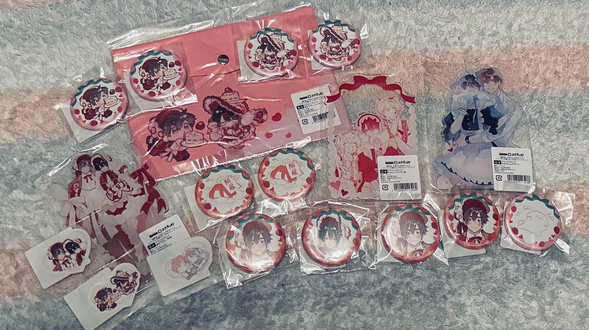 Vac9Gs4's tweet photo. #うさミツ ♡
届きました〜！
全部可愛くて最高ですт  ̫ т
個人的にアクスタと解雇缶バッチがお気に入りです(՞ ܸ. .ܸ՞)"
花森先生ありがとうございます🙇🏻‍♀️これからも大好きな作品です♡ https://t.co/HtcPOmJ4YR