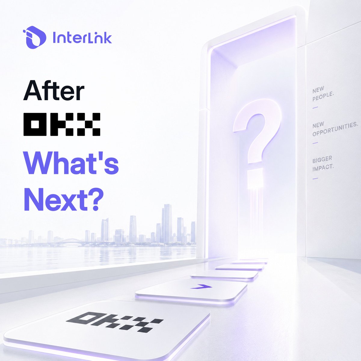 inter_link's tweet photo. After OKX… what’s next? 👀
#InterLink #ITLG #ITL https://t.co/9g86krGvT9