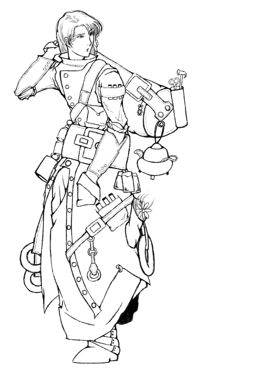 Rokagmhh's tweet photo. 制作中の元素擬人化たちです！
完成は動画をお待ちください！
#イラスト
#絵 https://t.co/RteeeViJph