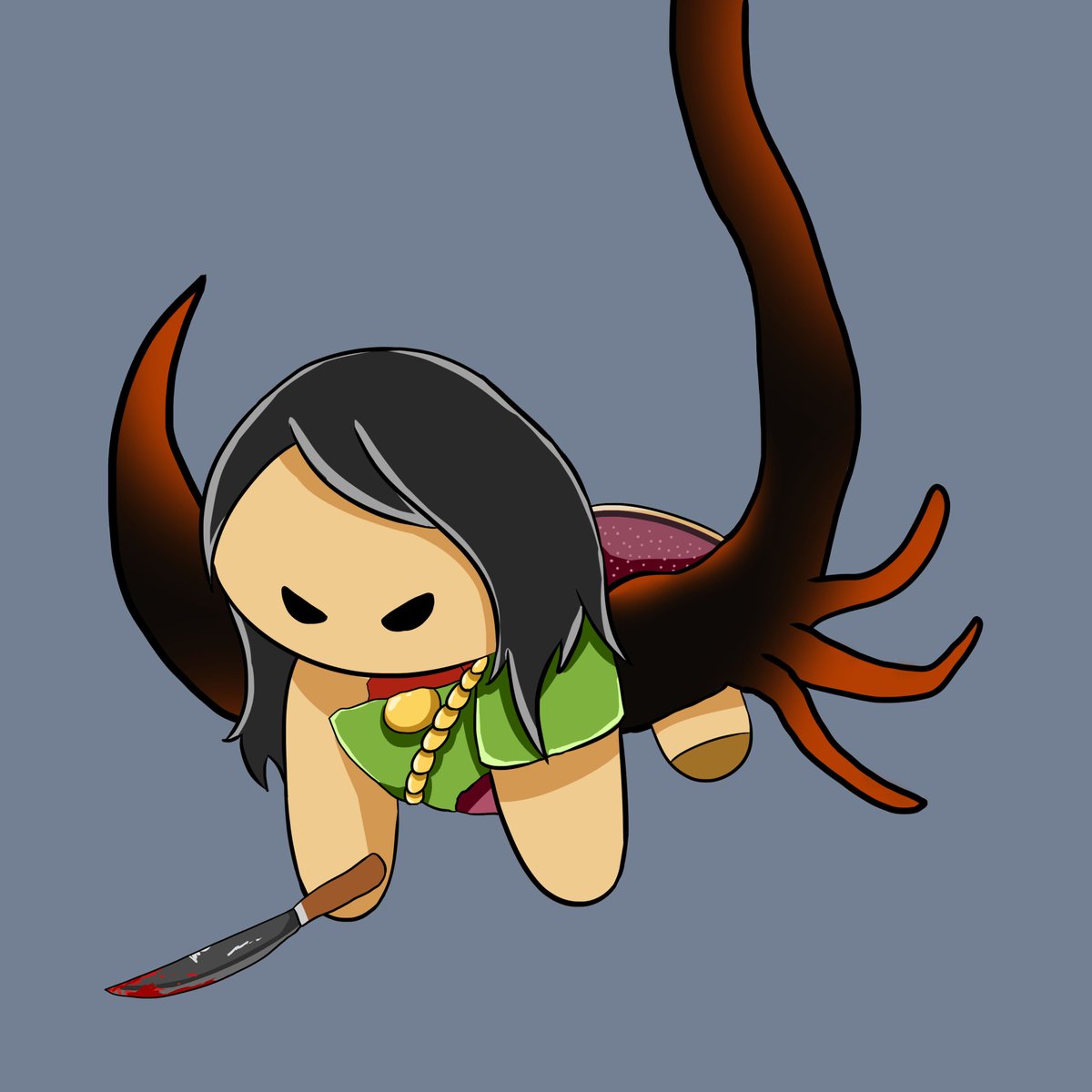 SagittariusYuki's tweet photo. 接着继续画杀手,迷你杀手 (44/44) #DeadbyDaylight #dbdfanart #dbd #TheKrasue #TheFirst #TheSlasher #TheJudgment https://t.co/mEspevxzpM