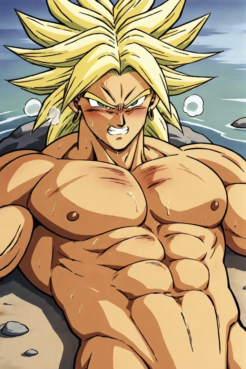zbrolyclassic's tweet photo. ブロリー 
#AIart #AIイラスト︎ #NSFW #bl #yaoi #gay
#ブロリー #Broly https://t.co/m3YfOWnlsP