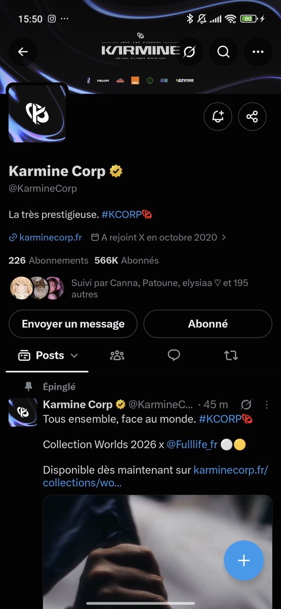 Fey_wrd's tweet photo. @KarmineCorp @RazerFrance @TeamRazer Bonne chance tout le monde https://t.co/xnAqwTVqYe