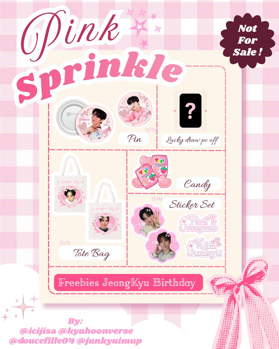 doucefille04's tweet photo. ୨୧ JUNKYU &amp; JEONGWOO BIRTHDAY FREEBIES ୨୧ 
celebrating our two birthday boys with a little gift for Teumes ♡

by @kyuhoonverse, @doucefille04, @icijisa &amp; @junkyuimup 

♡ like + rt are always appreciated!
┈ limited qty
┈ teume only
┈ 1 person, 1 set
┈ all details below! https://t.co/KJ4gQrGmKd