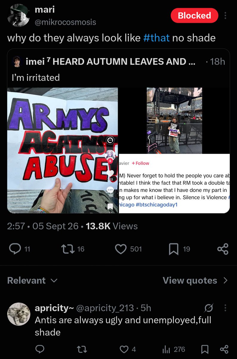 graveyardcrow_'s tweet photo. irritated because people openly say they're against abuse!!!!;;!?!;;???;;! and when this loathsome bunch has no other argument they go for looks, age, weight, (un)employment or are being transphobic. yeah, there is no hope of redemption for this fandom https://t.co/rp93KnKXQO