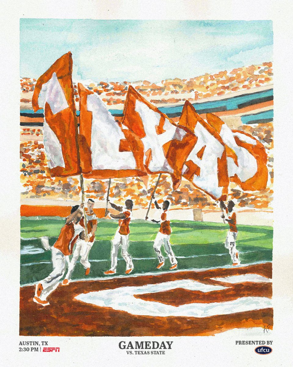 TexasLonghorns's tweet photo. WEEK 1 🤘

#HookEm https://t.co/CBlAJXQh6x