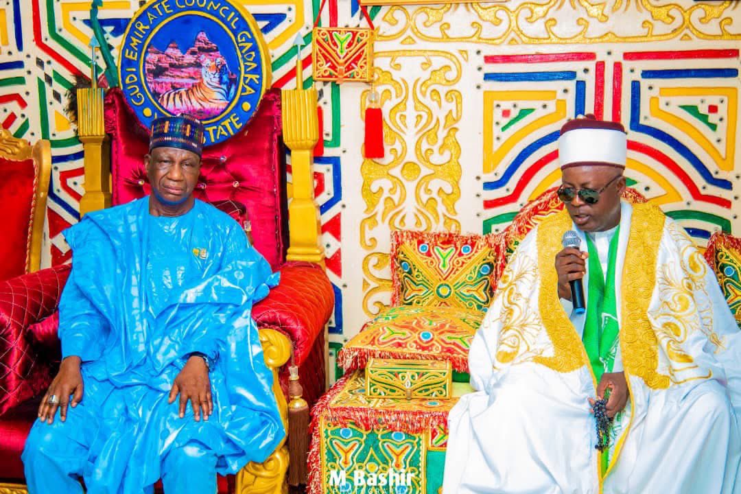 shariffshattima's tweet photo. Congratulations to Alh. Baba Mallam Wali, mni, APC Gubernatorial Candidate for Yobe State, on his conferment with the traditional title of Sarkin Yakin Gudi by His Royal Highness, the Mai Gudi.

A well-deserved honour. May Allah grant you wisdom, strength and success as you continue to serve the people. Amin