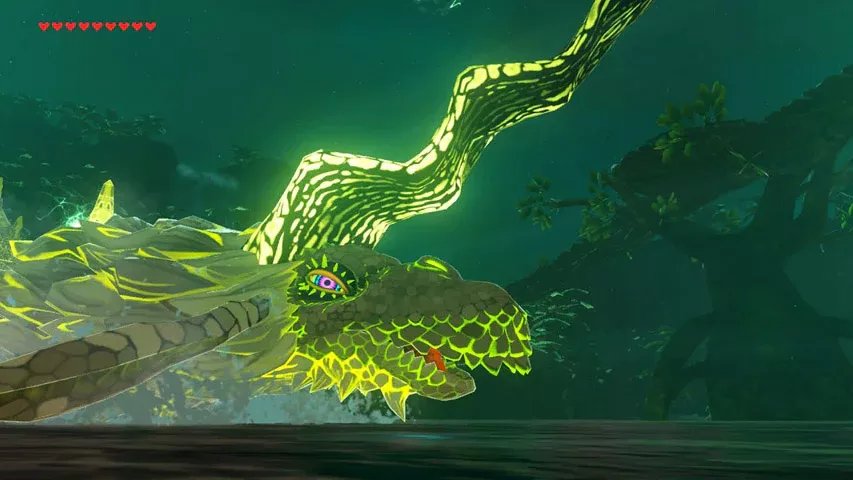 DeepCrustacean's tweet photo. @w1ngsoffiregirl @psychocutxx He reminds me of a hyper realistic version of this guy from botw https://t.co/RXGurkDQu5