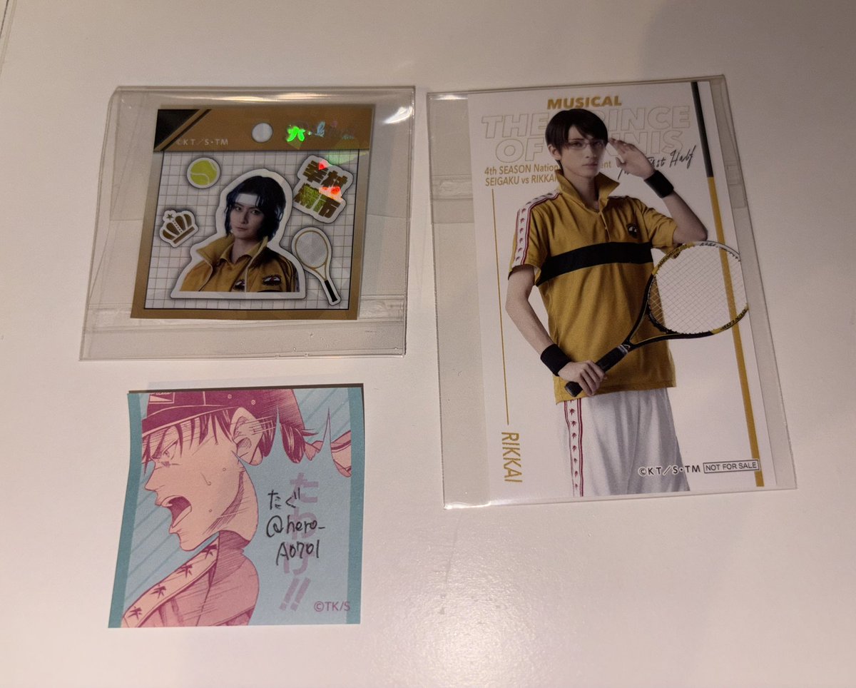 hero_A0701's tweet photo. テニミュ 全国立海 全立 前編 ツリビレ ツリービレッジ

譲)幸村　柳生
求)丸井 or 定価

💫お気軽にお声がけください🙇‍♀️
💫都内または横浜手渡し https://t.co/zvWH4ZtkuN