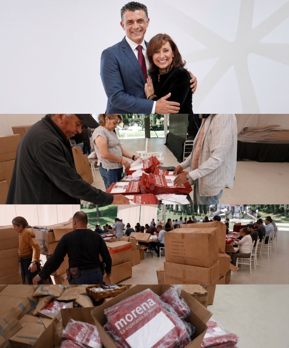 Juan_OrtizMX's tweet photo. 🗳️📌 DISTRIBUYEN PROPAGANDA DE MORENA... ¡EN LA CASA DE GOBIERNO DE LORENA CUÉLLAR!

El caso por propaganda política dentro de Casa de Gobierno de Tlaxcala ya llegó a la Fiscalía Especializada en Delitos Electorales de la FGR.

La senadora priista Anabell Ávalos denunció posibles delitos electorales por el uso de instalaciones públicas para beneficiar a Alfonso Sánchez García.

Sánchez es alcalde con licencia de Tlaxcala capital y busca la candidatura de Morena a gobernador en 2027.

Fotografías y videos muestran cajas con su imagen y personas preparando material político dentro del inmueble oficial.

El gobierno de Lorena Cuéllar reaccionó separando de sus funciones a tres personas.

Pero después la Secretaría de Gobierno aseguró que la operación política cuestionada no ocurrió dentro de Casa de Gobierno.

Las imágenes difundidas contradicen esa versión.

La Ley General en Materia de Delitos Electorales castiga a servidores públicos que usen bienes, servicios o recursos bajo su control para beneficiar a una candidatura o partido.

La Fiscalía deberá determinar quién ingresó la propaganda, quién organizó su preparación y si trabajadores o recursos públicos participaron.