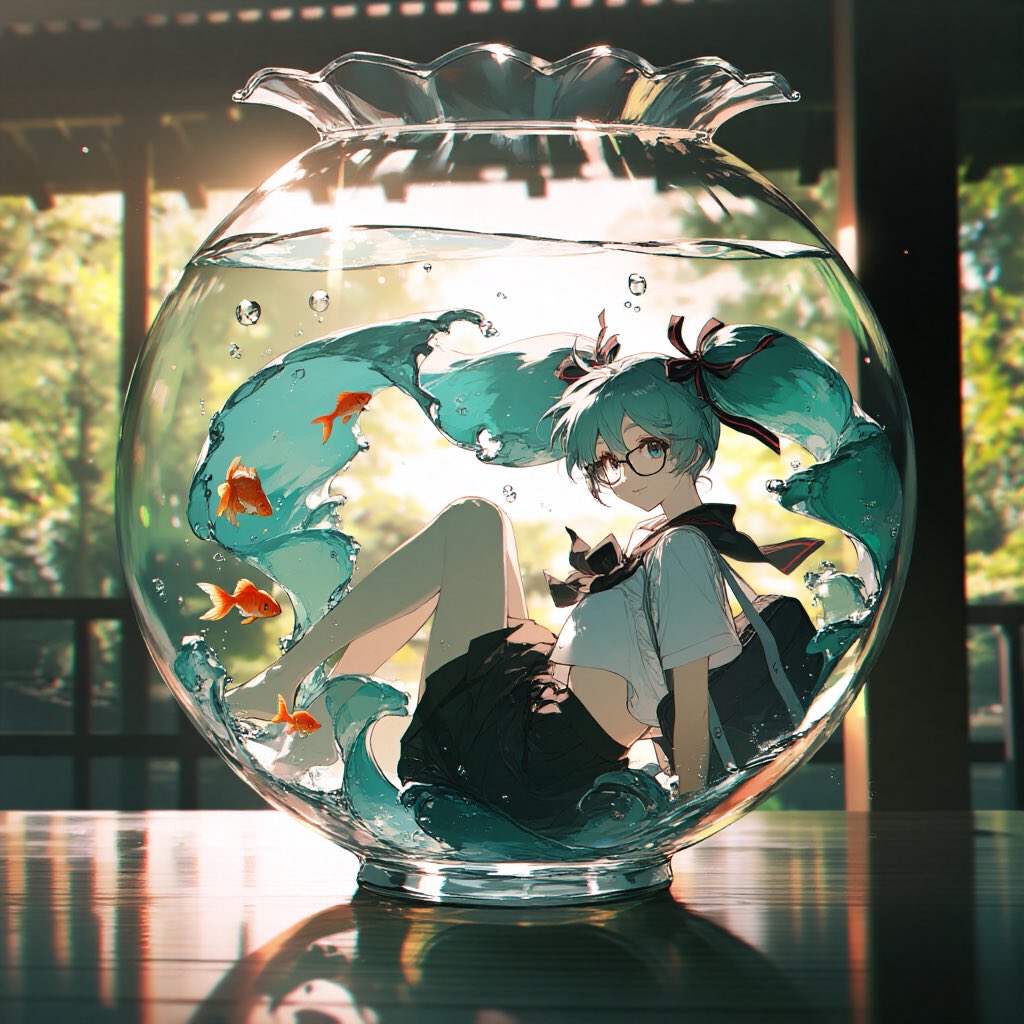shironecoAI's tweet photo. 金魚鉢
#AIart️️️️️️️️️️️️️️️️️️️️️️️️️️️️️️️️️️️️️️️️️️️️️️️️️️️ https://t.co/kLVZvDysTY