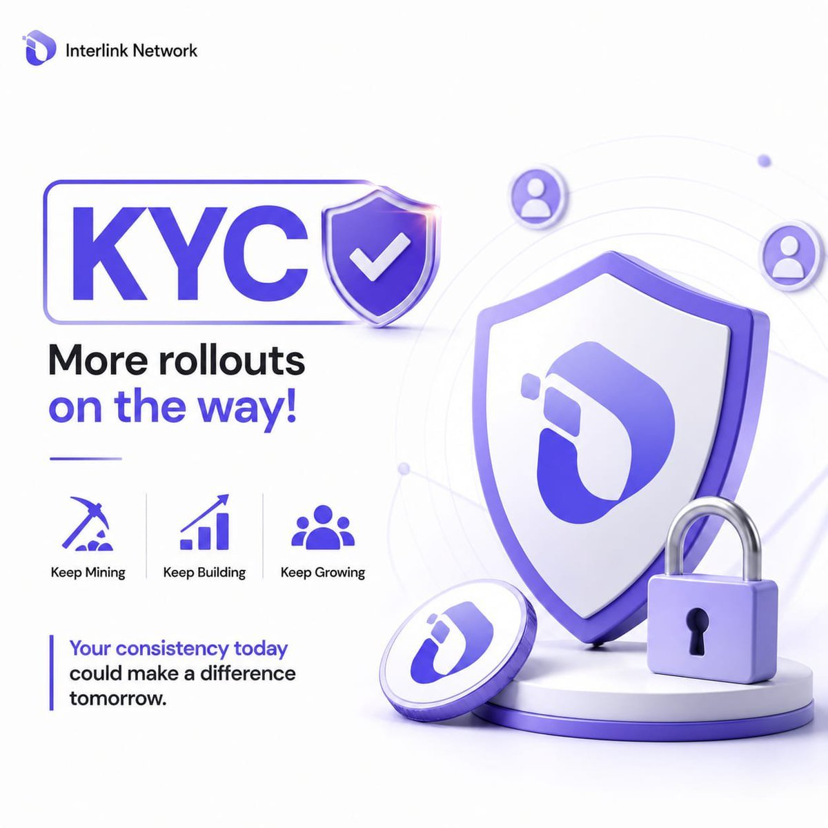 YusufHalwa's tweet photo. Another beautiful day to go harder with your ITLG mining! 

The InterLink journey is moving forward, and more KYC rollouts are on the way. 

Stay active, keep mining, keep building your consistency today could make a difference tomorrow.#interlink #itlg #itl https://t.co/aba0618Wki