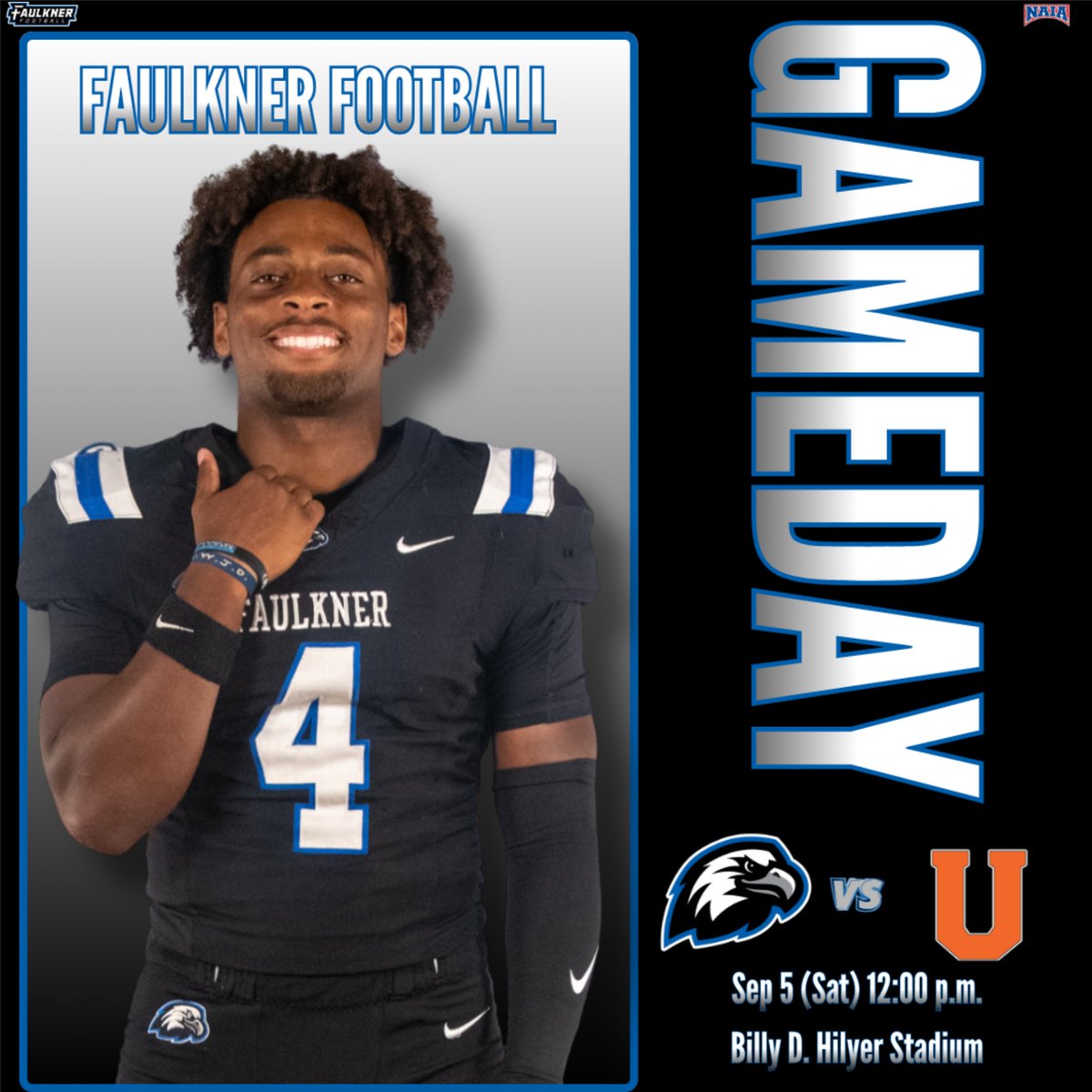 FaulknerATHL's tweet photo. Football is BACK at Billy D. Hilyer Stadium. 

Eagles take on Union Commonwealth. 

https://t.co/mgmXO6ABVr
https://t.co/LLDGvstMrd
https://t.co/bEL7xRQ9Ri https://t.co/wjraZ58pbO